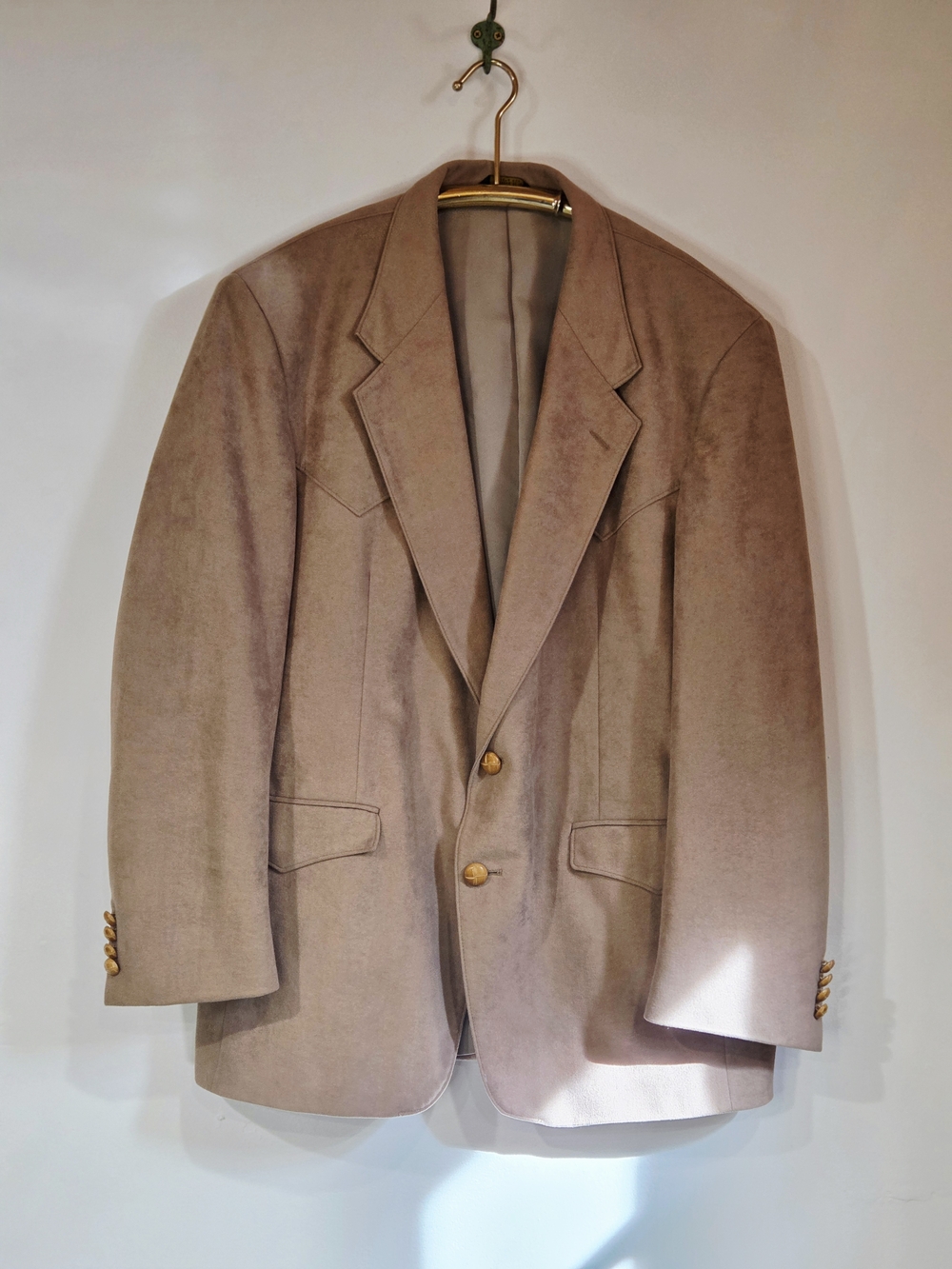 Farah Texas Countrywear Western Sport Coat Cowboy Blazer Tan